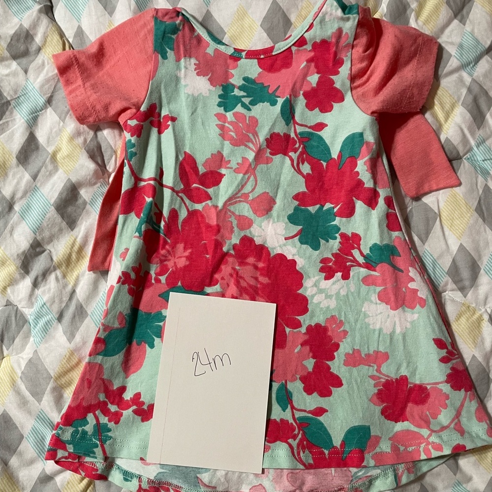 Ricrac and Ruffles tropical dress